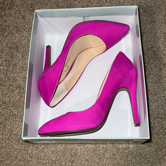Jessica Simpson heels in twilight magenta - Picture 5 of 9